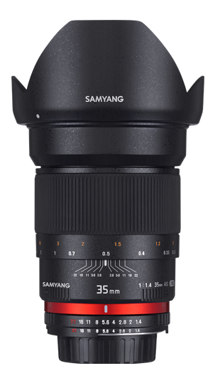 Объектив Samyang 35mm f/1.4 ED AS UMC Canon EF- фото
