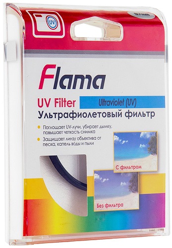 Светофильтр Flama UV Filter 52mm - фото2