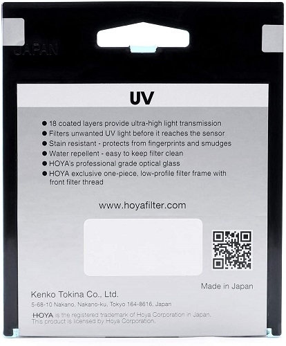 Светофильтр Hoya Fusion One UV 77mm- фото2